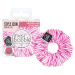 Ozdobná špirálová gumička Invisibobble Sprunchie Stripes Up - ružovo-biela (IB-SP-PA-1-1010) + d