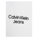 Calvin Klein Jeans Mikina Stack Logo IB0IB01293 Biela Regular Fit