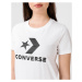 Converse Star Chevron Tričko Biela