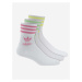 adidas Originals Ponožky 3 páry Zelená