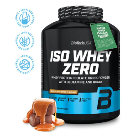 BioTechUSA ISO WHEY ZERO /NATIVE/ čoko- toffee 2270 g