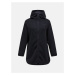 Mikina Peak Performance W Pile Long Zip Black/Grey Melange