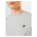 Lyle & Scott Tričko  zlatá žltá / sivá melírovaná / čierna