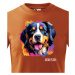 Detské tričko s potlačou plemena Bernský salašnícky pes s voliteľným menom