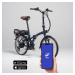 Skladací elektrický bicykel E-FOLD 500 modrý