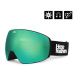 HORSEFEATHERS Okuliare na snowboard Scout - black/mirror green BLACK