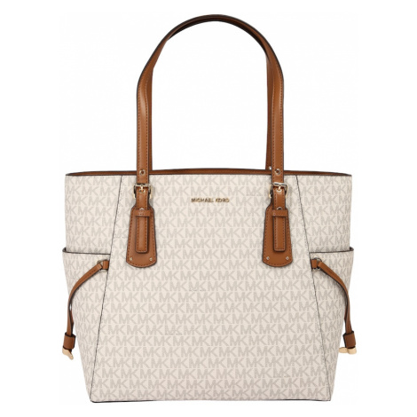 MICHAEL Michael Kors Shopper  svetlohnedá / dymovo šedá / šedobiela