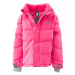 Puffa Neonová zimná bunda pre dievčatá, Pidilidi, PD1110-03, ružová - | 3roky