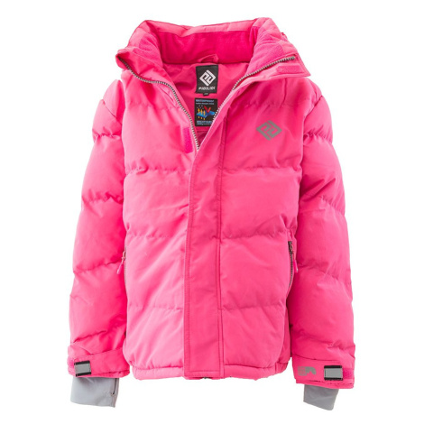 Puffa Neonová zimná bunda pre dievčatá, Pidilidi, PD1110-03, ružová | 3roky