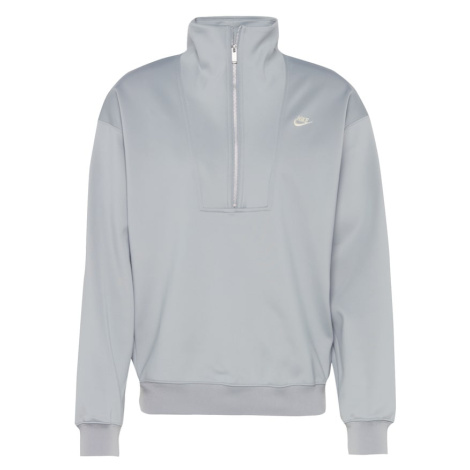Nike Sportswear Mikina  svetlosivá / biela