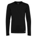 BLEND T-SHIRT L/S Pánske tričko s dlhým rukávom, čierna, veľkosť