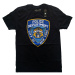New York City tričko Police Dept. Badge Čierna