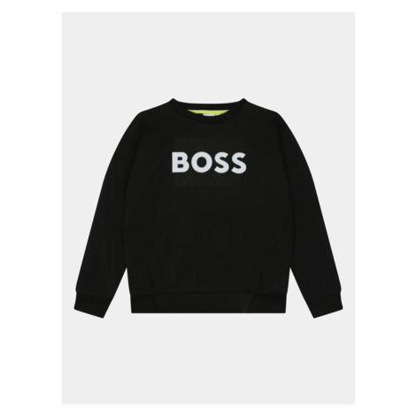 Boss Mikina J50767 M Čierna Loose Fit Hugo Boss