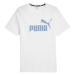 Puma ESS LOGO TEE YEL Pánske tričko, biela, veľkosť