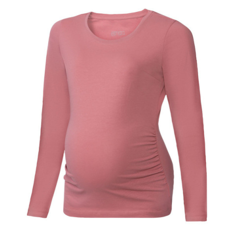 esmara® Dámske tehotenské tričko s dlhým rukávom (ružová)