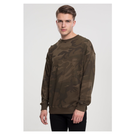 Camo Crewneck Olive Camo Urban Classics