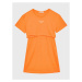 Calvin Klein Jeans Každodenné šaty Overlap IG0IG01959 Oranžová Regular Fit