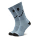 Market Ponožky Vysoké Unisex Smiley 360001158 Modrá