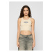 Women's top Cropped beige