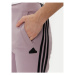 Adidas Teplákové nohavice Future Icons 3-Stripes IS3661 Fialová Regular Fit