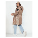 Women's winter coat PAUL camel Dstreet