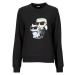 Karl Lagerfeld  ikonik 2.0 sweatshirt  Mikiny Čierna