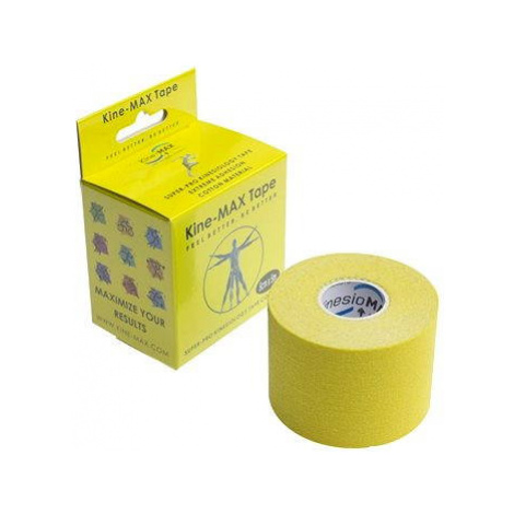 KineMAX SuperPro Cotton kinesiology tape žltá