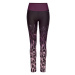 BENCH Športové nohavice  fialová / ružová / čierna