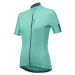 SANTINI Cyklistický dres s krátkym rukávom - GRAVEL - svetlo modrá