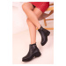 Soho Black Women's Boots & Booties 18525