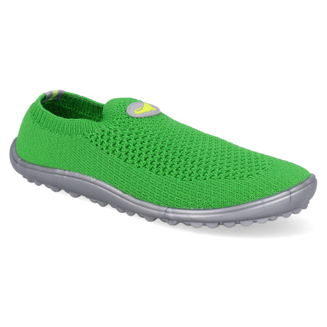 Barefoot detské slip-on Leguano - Leguanito Scio green zelené