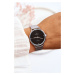 Women's Waterproof Watch on Giorgio& Dario Bracelet Silver - Black