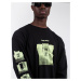 Carhartt WIP True Spirit L/S T-Shirt Black/Glow Green