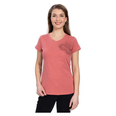 Bushman Dámske tričko Bess, starorůžové