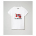 Napapijri T-shirt K Seji Ss Bright White 002 - Children's