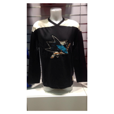 San Jose Sharks pánske tričko s dlhým rukávom Long Sleeve Crew 15 CCM