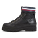 Tommy Hilfiger Outdoorová obuv Corporate Feminine Outdoor Boot FW0FW07501 Čierna