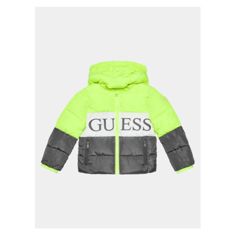 Guess Vatovaná bunda N3BL02 WB240 Žltá Regular Fit