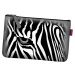 Bertoni Unisex's Pocket Cosmetic Bag Zebra