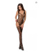 Passion BS051 black - Bodystocking Farba: Čierna