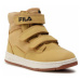 Fila Šnurovacia obuv Knox Velcro Mid Jr 1011086.EDU Žltá