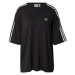 ADIDAS ORIGINALS Oversize tričko  čierna / biela