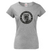 Dámské tričko s potlačou plemena Írsky vlkodav - skvelý darček pre milovníkov psov