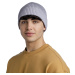 Svetlosivá športová čiapka Buff Merino Active Hat Beanie 1323399331000