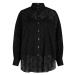 Košeľa Karl Lagerfeld Kl Monogram Cotton Shirt Čierna