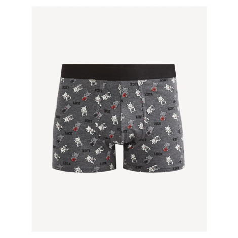 Celio Patterned Boxer Shorts Fiasie - Men's