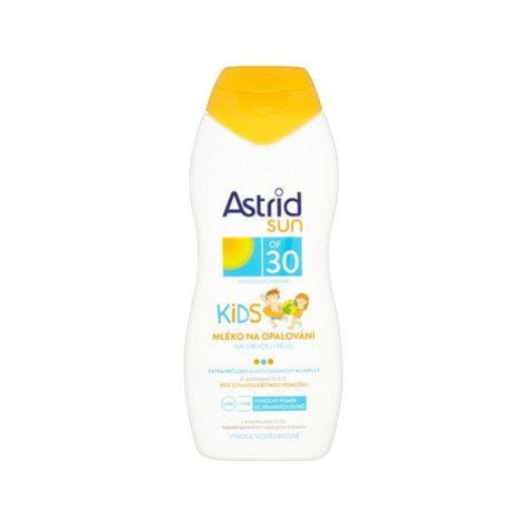 ASTRID SUN Detské mlieko na opaľovanie SPF 30 200 ml