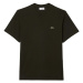 Lacoste  Classic Fit Cotton T-Shirt Dark Khaki Green  Tričká a polokošele Zelená