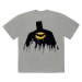 DC Comics tričko Batman Silhouette Drip Šedá