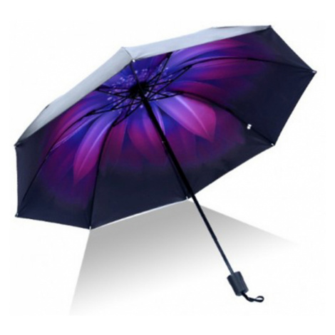 Čierno-fialový dáždnik Rudie